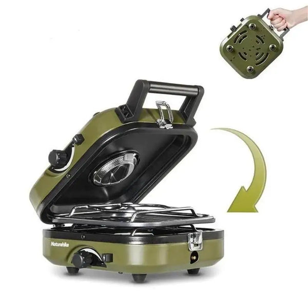 Folding Dual Gas Stove